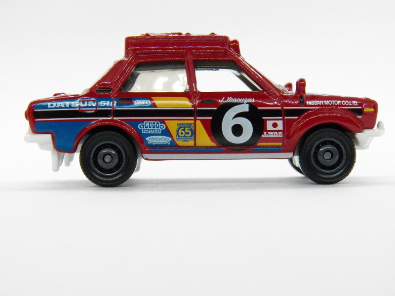 Illustration for article titled Datsun 510 Rally Recolor by Matchbox